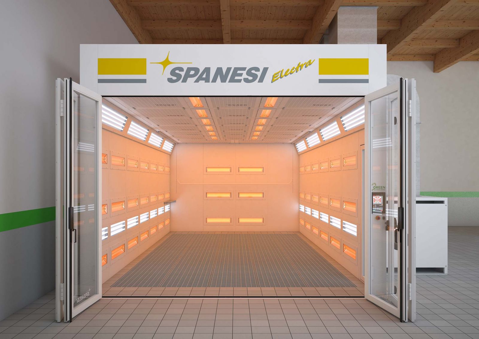 phòng sơn hồng ngoại