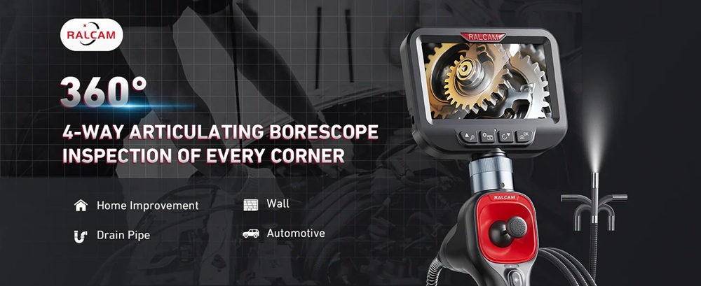 Camera nội soi công nghiệp có màn hình