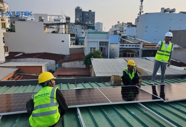 Tân Phát Etek thi công điện mặt trời áp mái cho Volvo | 50–70kWp